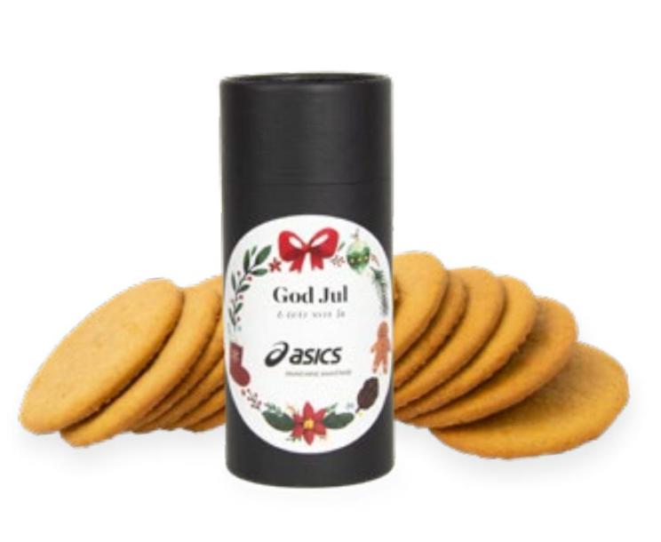 Julgåva | Pepparkakor i papprör